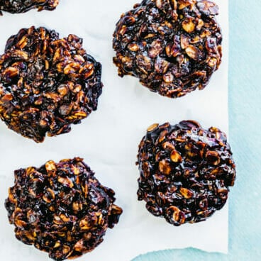 不要烤巧克力燕麦饼干